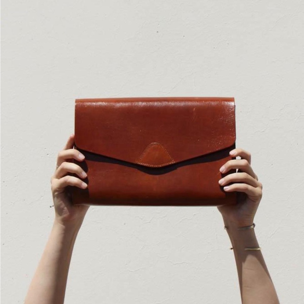 VereVerto Brown Mox Crossbody